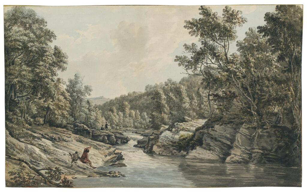 The Strid on the River Wharfe, Yorkshire