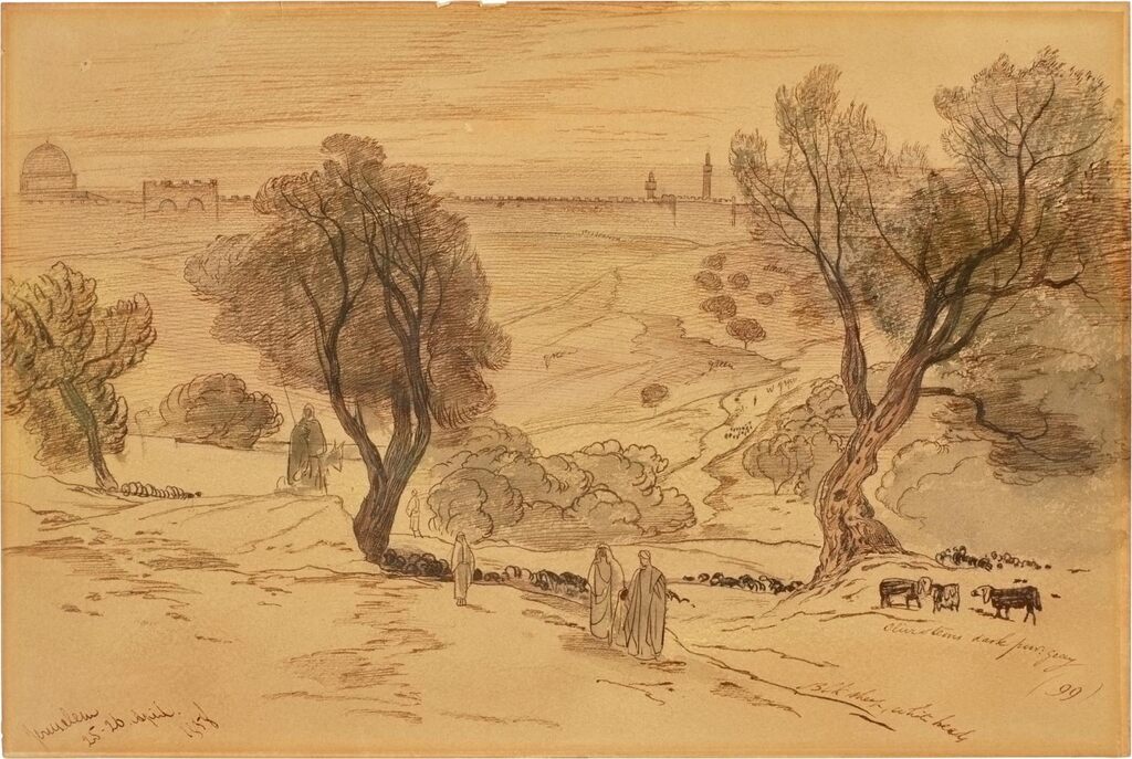 Jerusalem from near the Mount of Olives