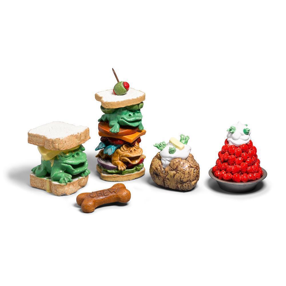 Group of five sculptures