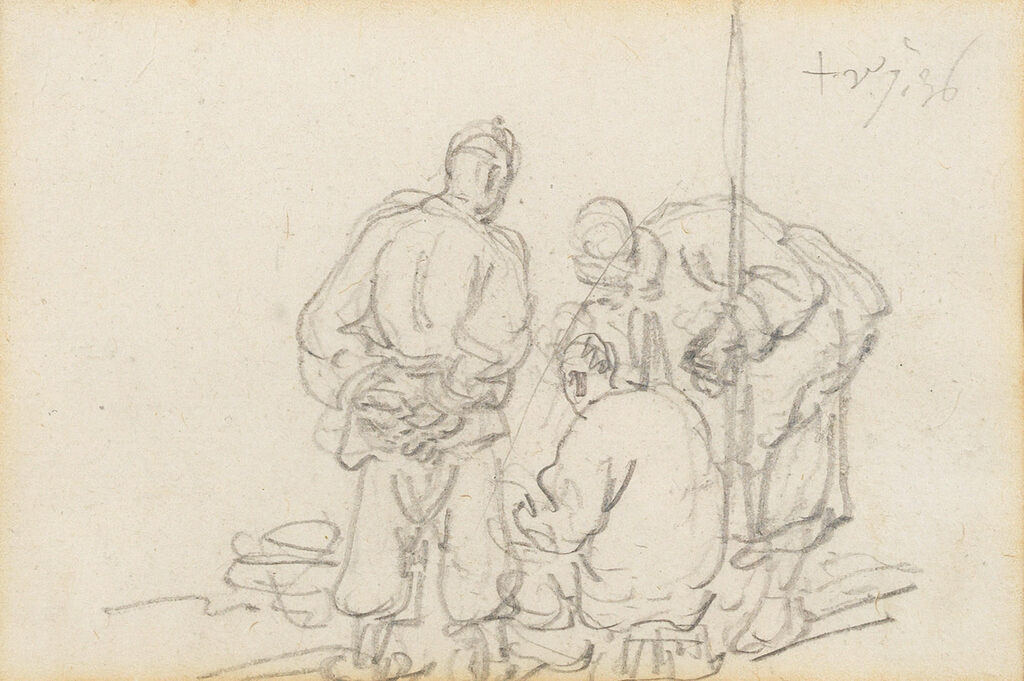 A study of three Chinese figures