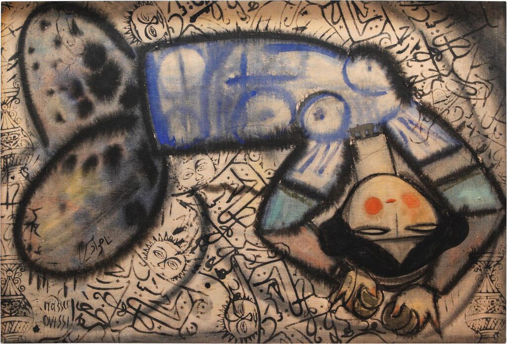 Untitled (Reclining Woman with Castanets)