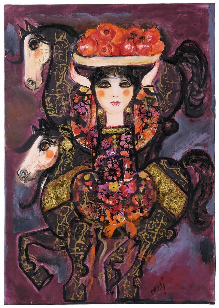Femme aux grenades