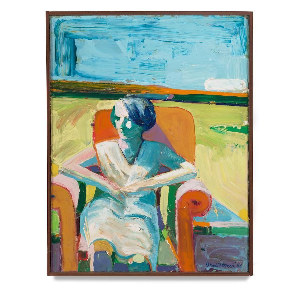 Woman in Armchair