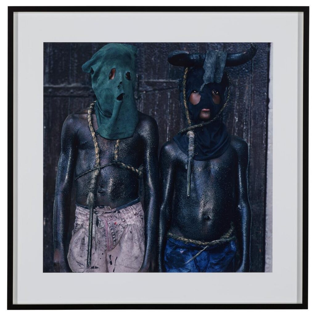 Two Boys with Whips, Jacmel, Haiti