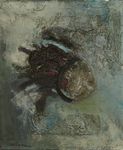 Le Brouillard n°8 1961 Huile sur toile signée en bas à gauche, titrée et datée au dos  60 x 50 cm