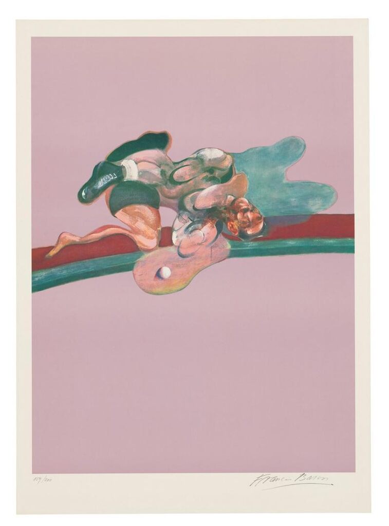 Triptych - In Memory of George Dyer (left panel)