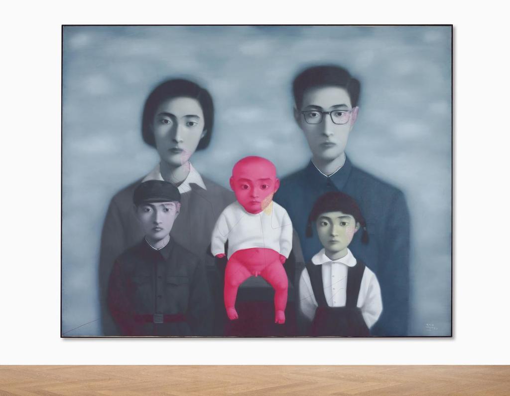 Zhang Xiaogang, BIG FAMILY NO. 16 (FROM THE BLOODLINE SERIES)