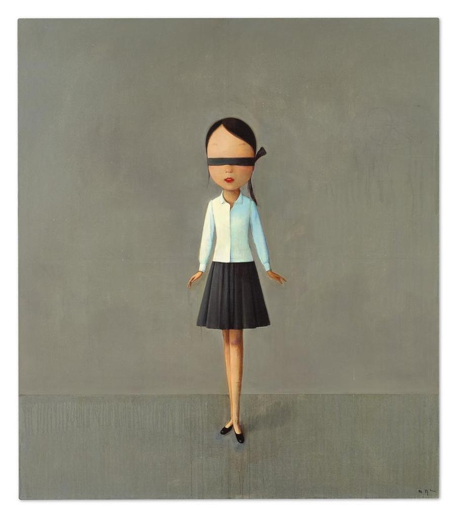 Liu Ye, Composition with Black, White and Grey