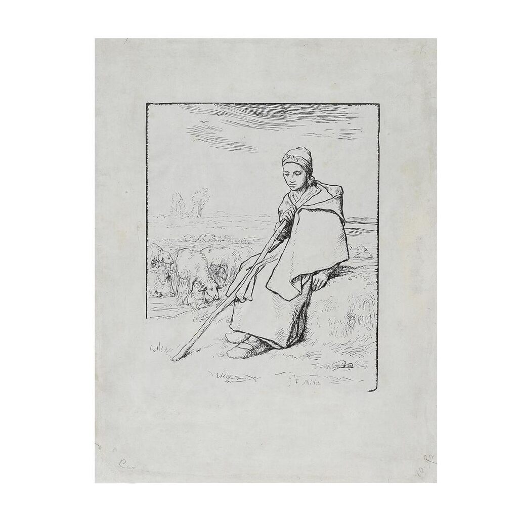 La Grande Bergère Assise