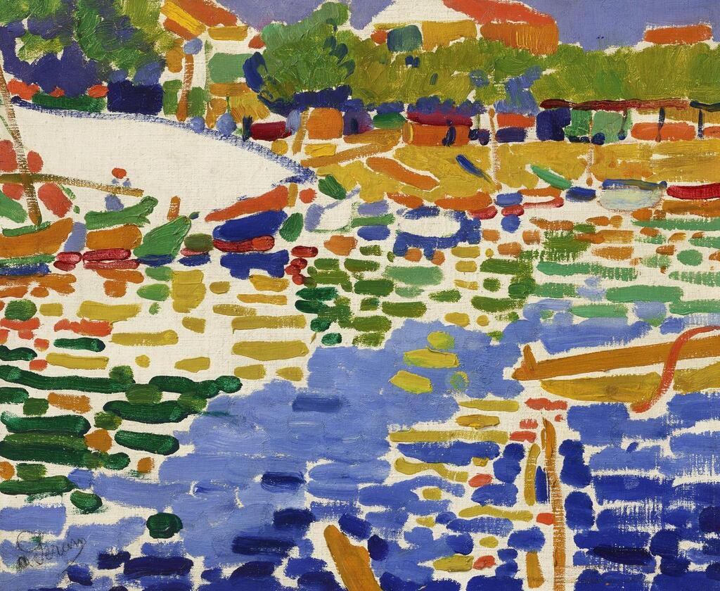 Barques amarrées à l’Estaque