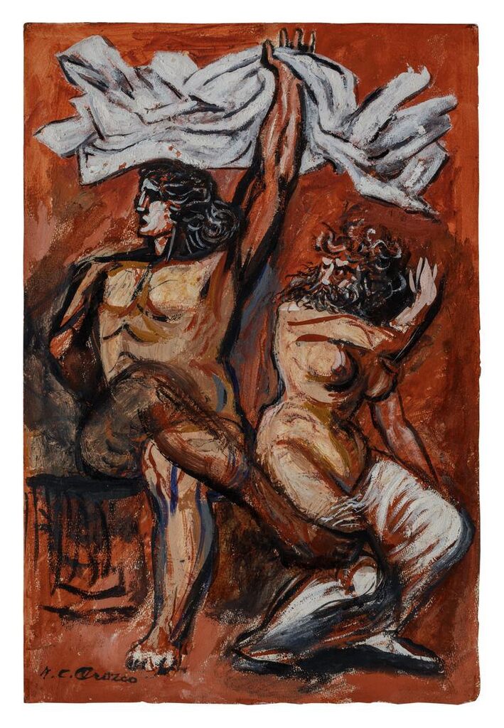 Alegoría de hombre y mujer