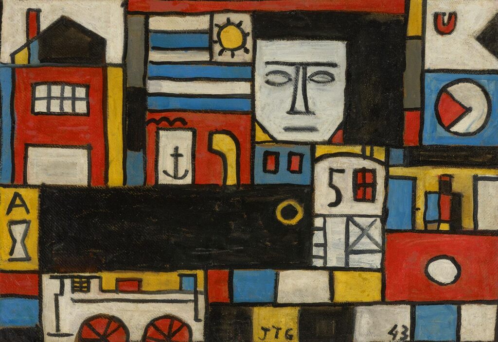 Constructivo en cinco colores