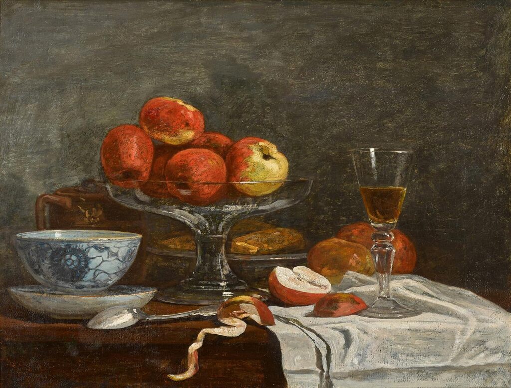 Nature morte aux pommes