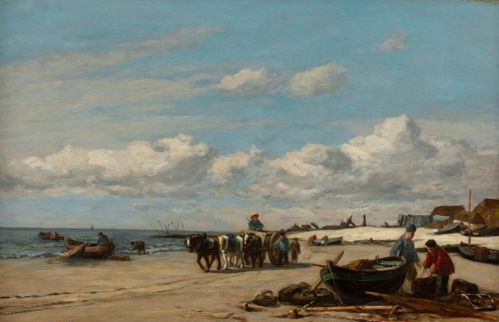 Environs d'Honfleur, Marée Basse