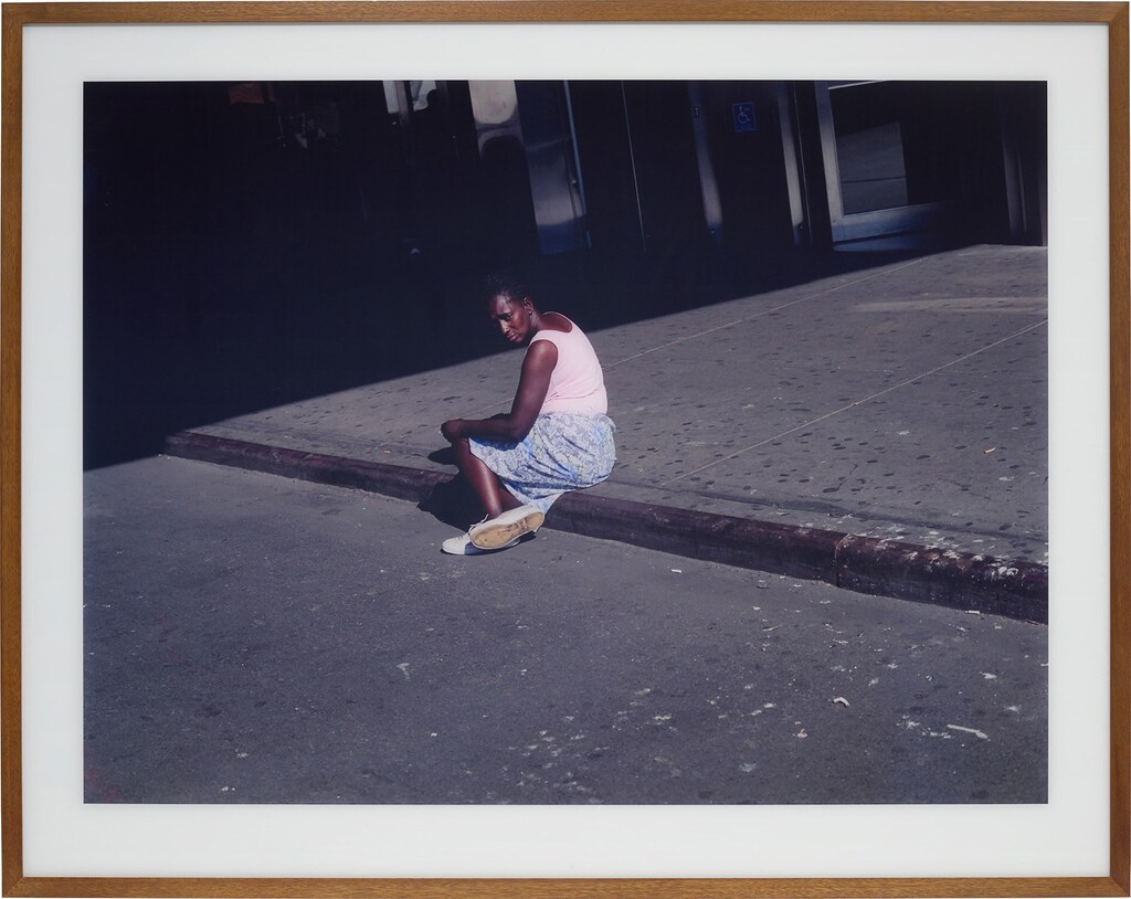 Untitled #38, Woman on Sidewalk, New York, 2002