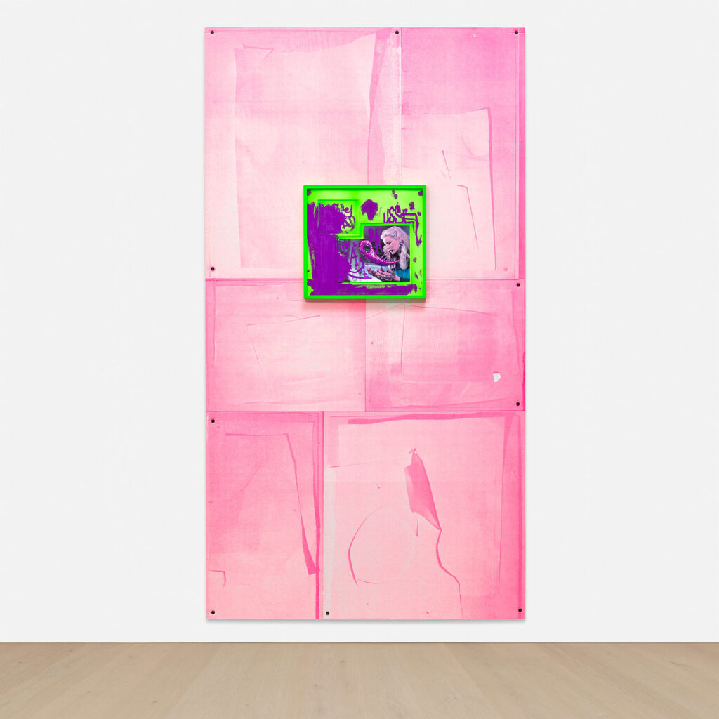 Two Works: (i) USSEL ABR@; (ii) Wallpaper
