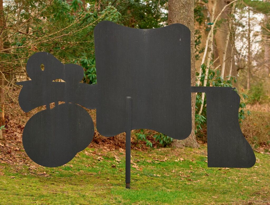 Sculpture Silhouette (D. Smith 'Voltri VIII' 1962)