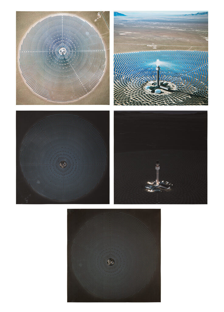 Solar Reserve: five plates