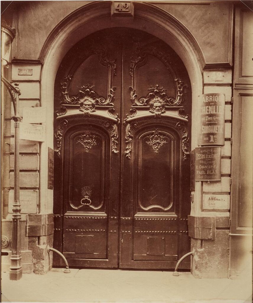Porte, 42 rue de Cléry