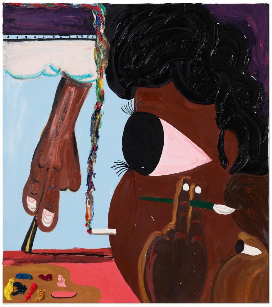 The color purple always makes me cry