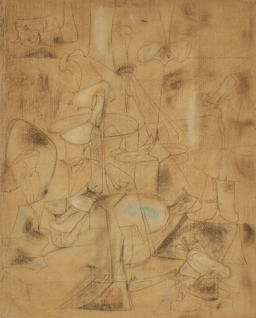 STUDY FOR THE BETROTHAL 