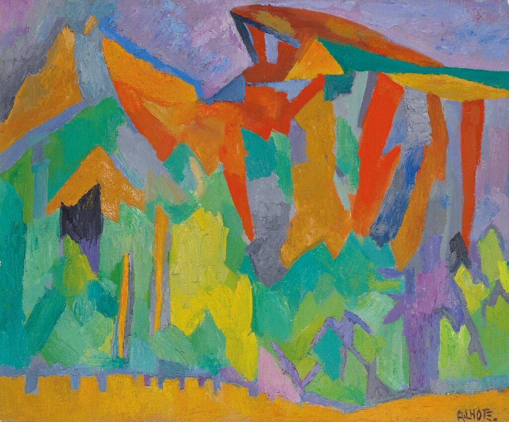 Forêt et rochers