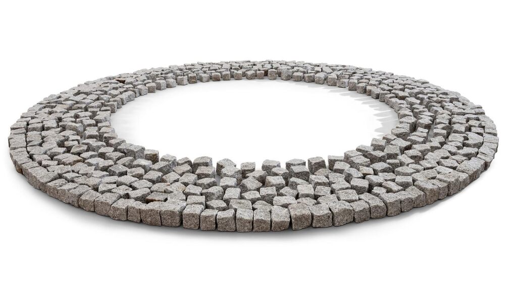White Granite Ring