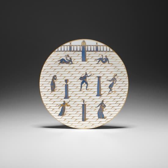 Rare 'la Passeggiata Archeologica' plate