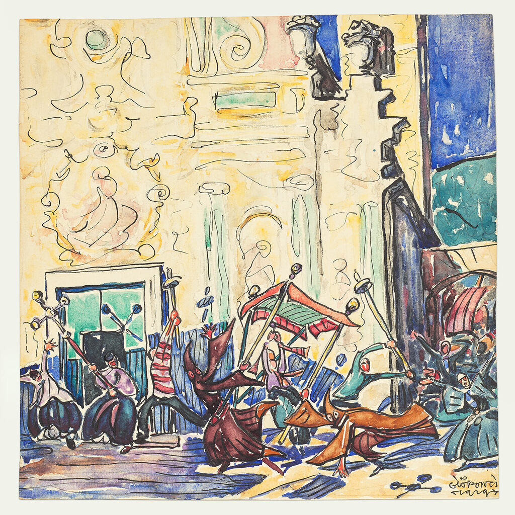Scenography sketch
