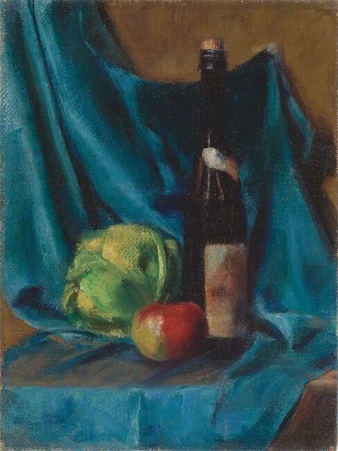 Still life with cauliflower