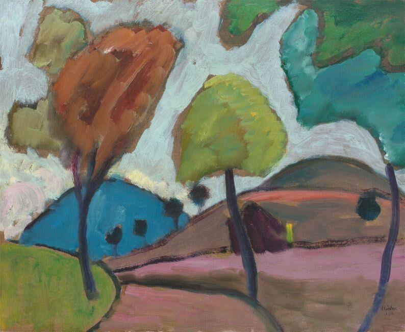 ”Herbstliche Landstraße”