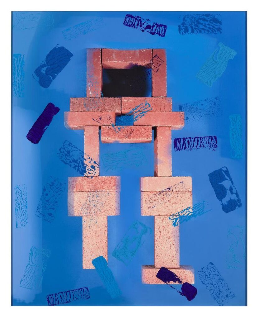 Untitled (Building Blocks, Blue 3)