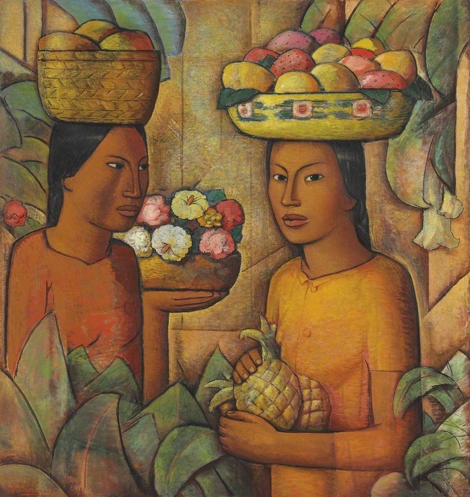 Mujeres con frutas (Women with Fruit)
