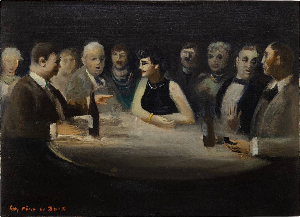 Conversation - Paris Cafe (Yvonne Pène du Bois)