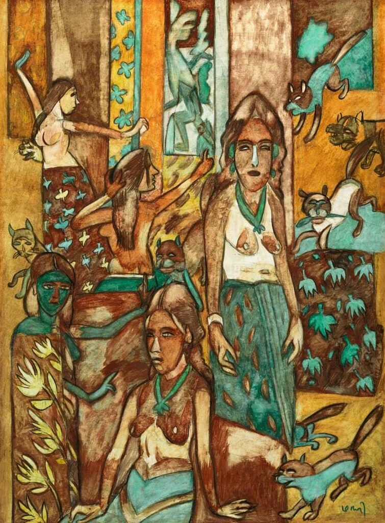 Girls and Cats