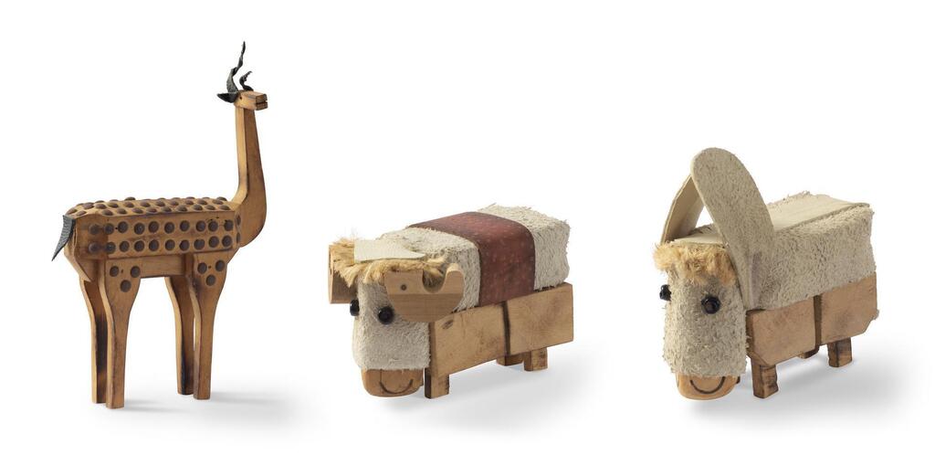 Untitled (Gazelle; Bison; Mule)