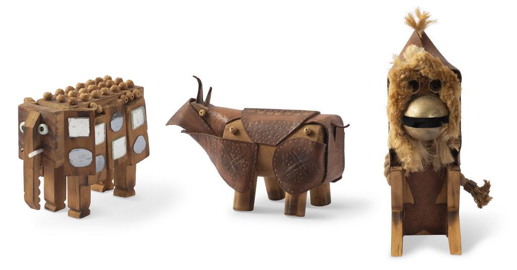Untitled (Elephant; Bull; Monkey)