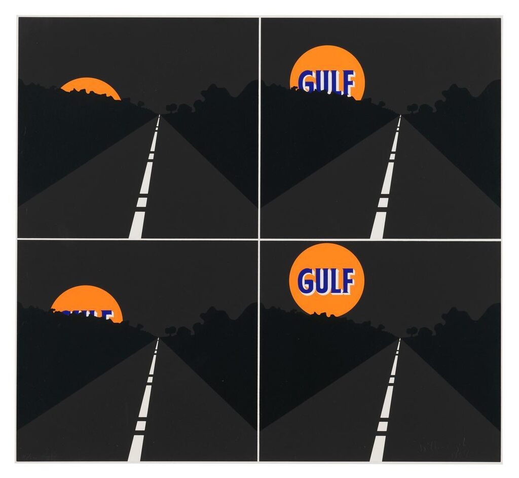 June Moon 1963, from 7 Serigraphien