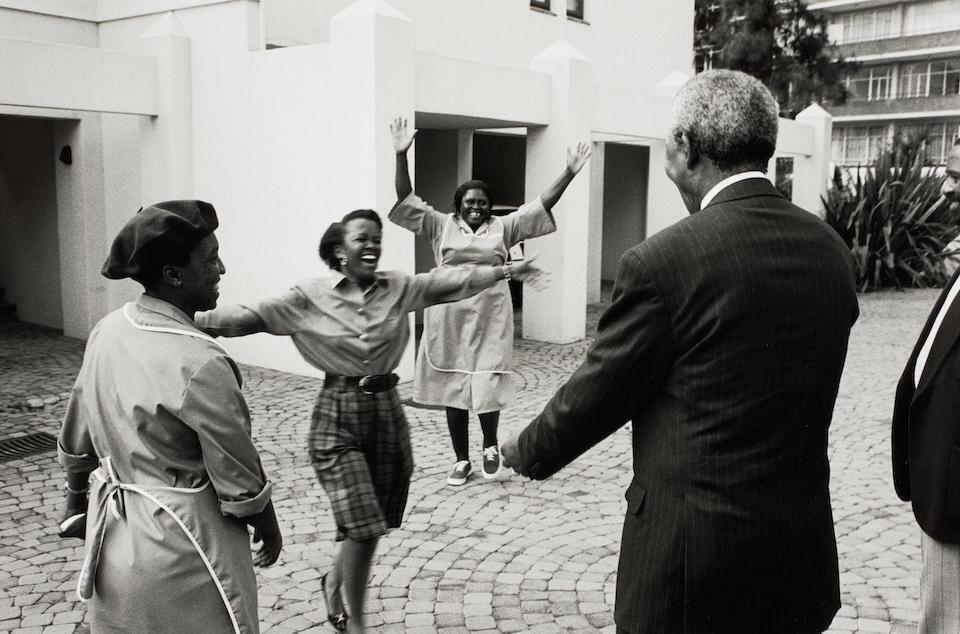 Mandela, First Encounter Johannesburg, 1994