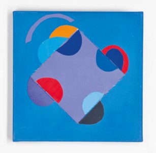 Blue abstract