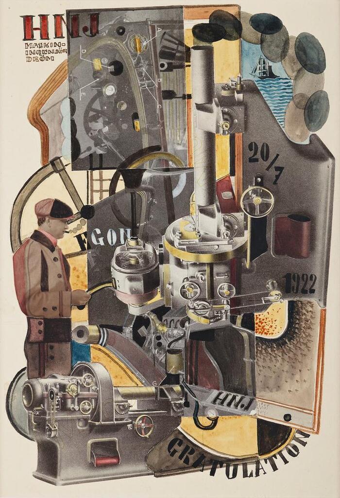 "Maskiningenjördröm" (Mechanical engineer dream)
