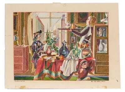 "Bei der alten Dame" (“At the Old Lady’s House”)