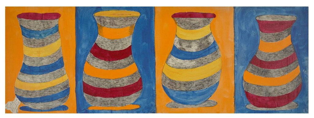 Untitled (Four Vases)