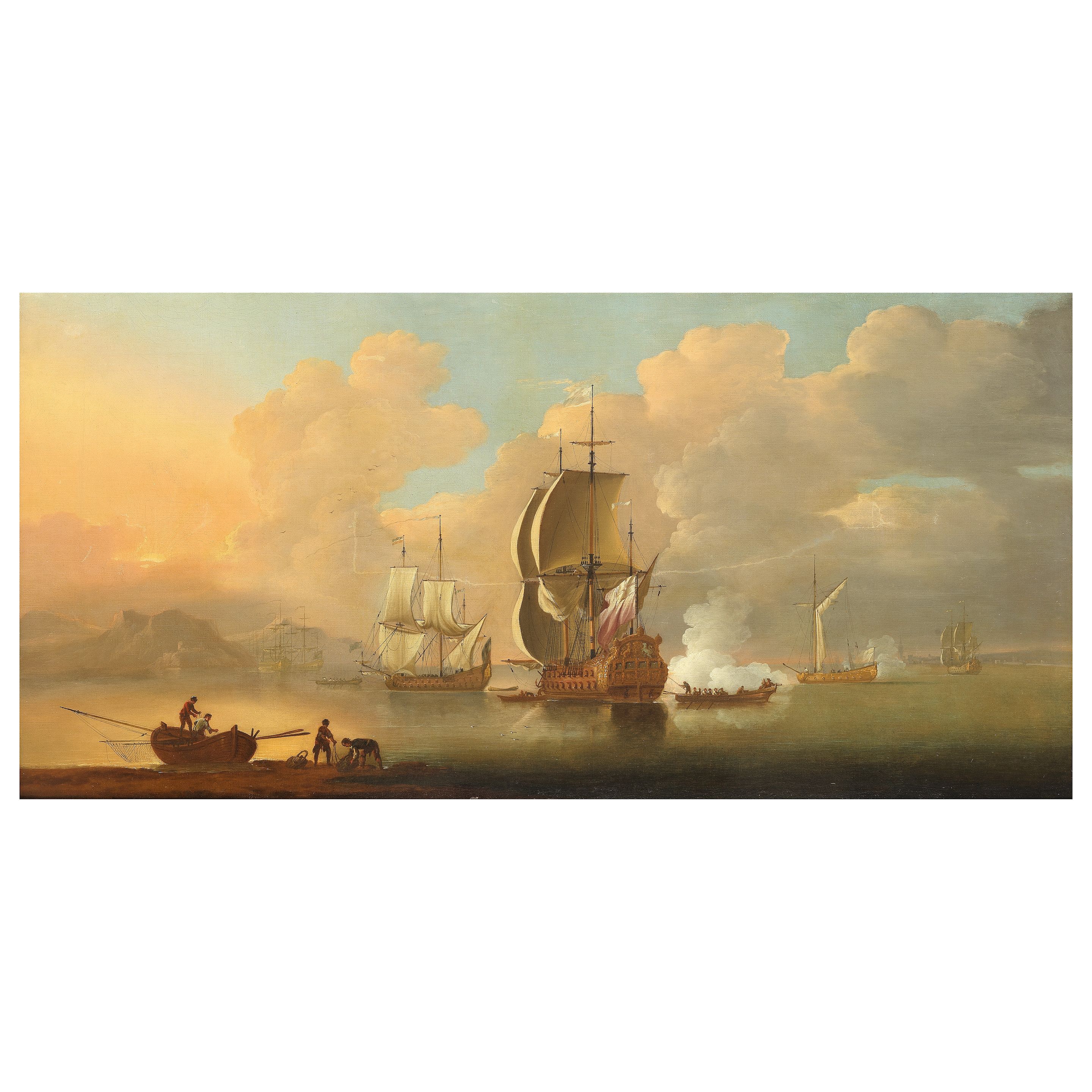Peter Monamy (London 1681-1749) The Morning gun