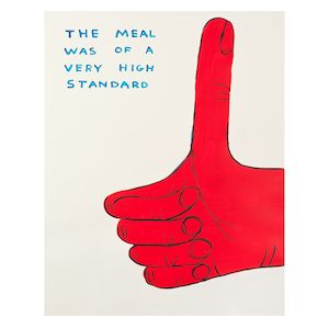 David Shrigley (British, born 1968) Untitled (The Meal) #9 (unframed)