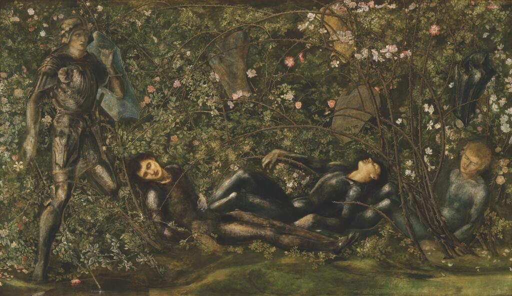 The Prince entering the Briar Wood