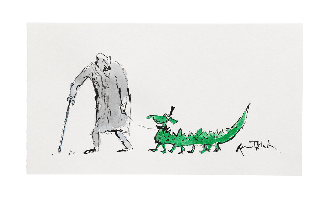 Walking the Dragon (unframed)