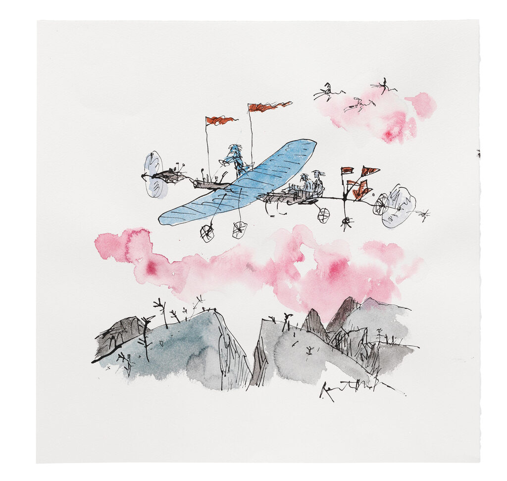 Flying Machine (unframed)