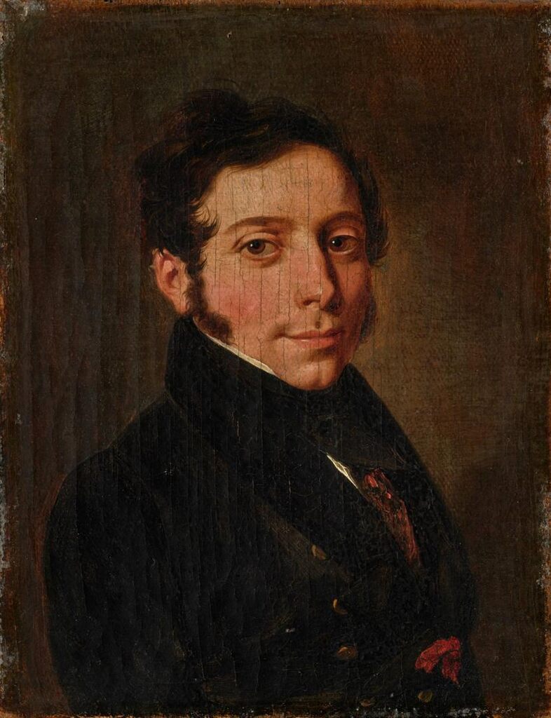 Portrait of a Man Probably Wearing the Legion of Honor