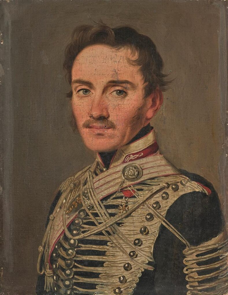 Portrait of an Officer of a Hussar Regiment